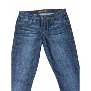 Joes Jeans Jeans Womens Size 27 (29x32)Dark Whiskered Wash Blue Mid Rise Skinny